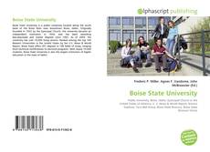 Borítókép a  Boise State University - hoz