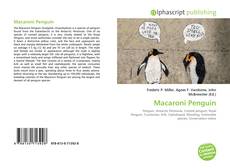 Bookcover of Macaroni Penguin