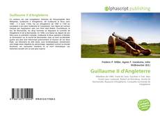 Borítókép a  Guillaume II d'Angleterre - hoz