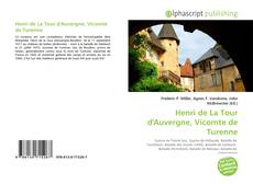Henri de La Tour d'Auvergne, Vicomte de Turenne kitap kapağı
