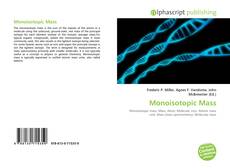 Bookcover of Monoisotopic Mass