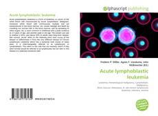 Acute lymphoblastic leukemia的封面