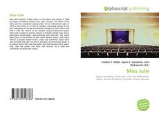 Couverture de Miss Julie