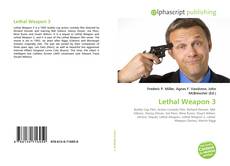 Lethal Weapon 3的封面