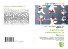 English in the Commonwealth of Nations的封面