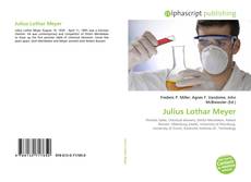 Bookcover of Julius Lothar Meyer