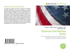 Borítókép a  American Civil Liberties Union - hoz