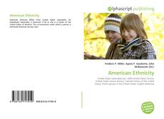 Borítókép a  American Ethnicity - hoz