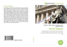Borítókép a  Ancien Régime - hoz