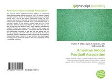 Borítókép a  American Indoor Football Association - hoz