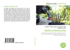 Buchcover von Battle of Bentonville
