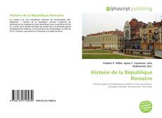Couverture de Histoire de la République Romaine