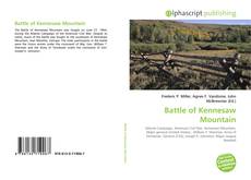 Couverture de Battle of Kennesaw Mountain