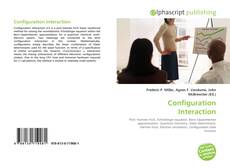 Couverture de Configuration Interaction