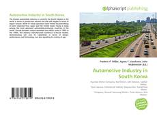 Couverture de Automotive Industry in South Korea