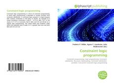 Couverture de Constraint logic programming
