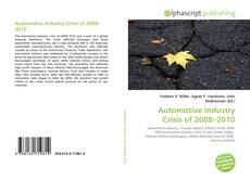 Couverture de Automotive Industry Crisis of 2008–2010