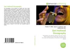 Couverture de Geri Halliwell Discography