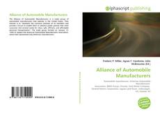Couverture de Alliance of Automobile Manufacturers