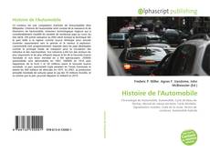Couverture de Histoire de l'Automobile