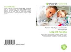 Portada del libro de Leopold Ružička