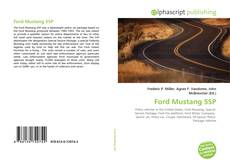 Portada del libro de Ford Mustang SSP