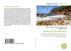 Capa do livro de Battle of Trois-Rivières 