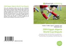 Capa do livro de 2009 Egypt–Algeria World Cup Dispute 