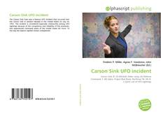 Couverture de Carson Sink UFO incident