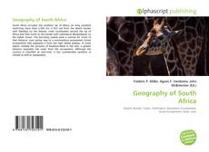 Copertina di Geography of South Africa