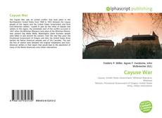 Couverture de Cayuse War