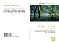 Copertina di Audubon Park, New Orleans