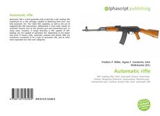 Automatic rifle kitap kapağı
