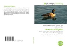 Copertina di American Wigeon