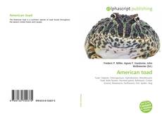 Copertina di American toad