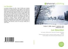 Couverture de Luc Bourdon