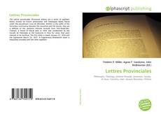 Couverture de Lettres Provinciales