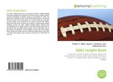 Couverture de 2003 Insight Bowl