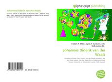 Copertina di Johannes Diderik van der Waals