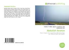 Copertina di Abdullah Ibrahim
