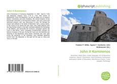 John II Komnenos的封面