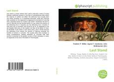Capa do livro de Last Stand 