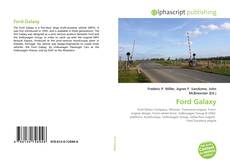 Capa do livro de Ford Galaxy 