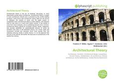 Couverture de Architectural Theory