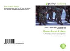 Couverture de Marcos Pérez Jiménez