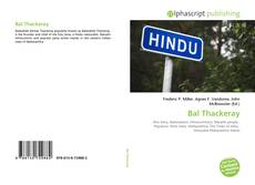Portada del libro de Bal Thackeray