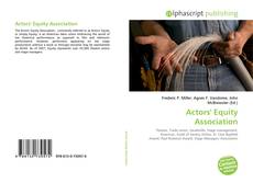 Couverture de Actors' Equity Association