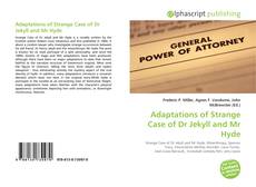 Couverture de Adaptations of Strange Case of Dr Jekyll and Mr Hyde