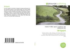Bookcover of M-Sport