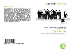 Обложка David Turpie